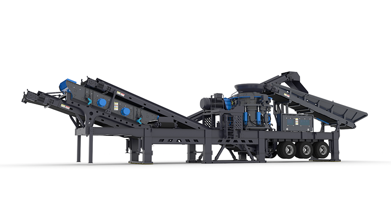 圆锥破移动式破碎站